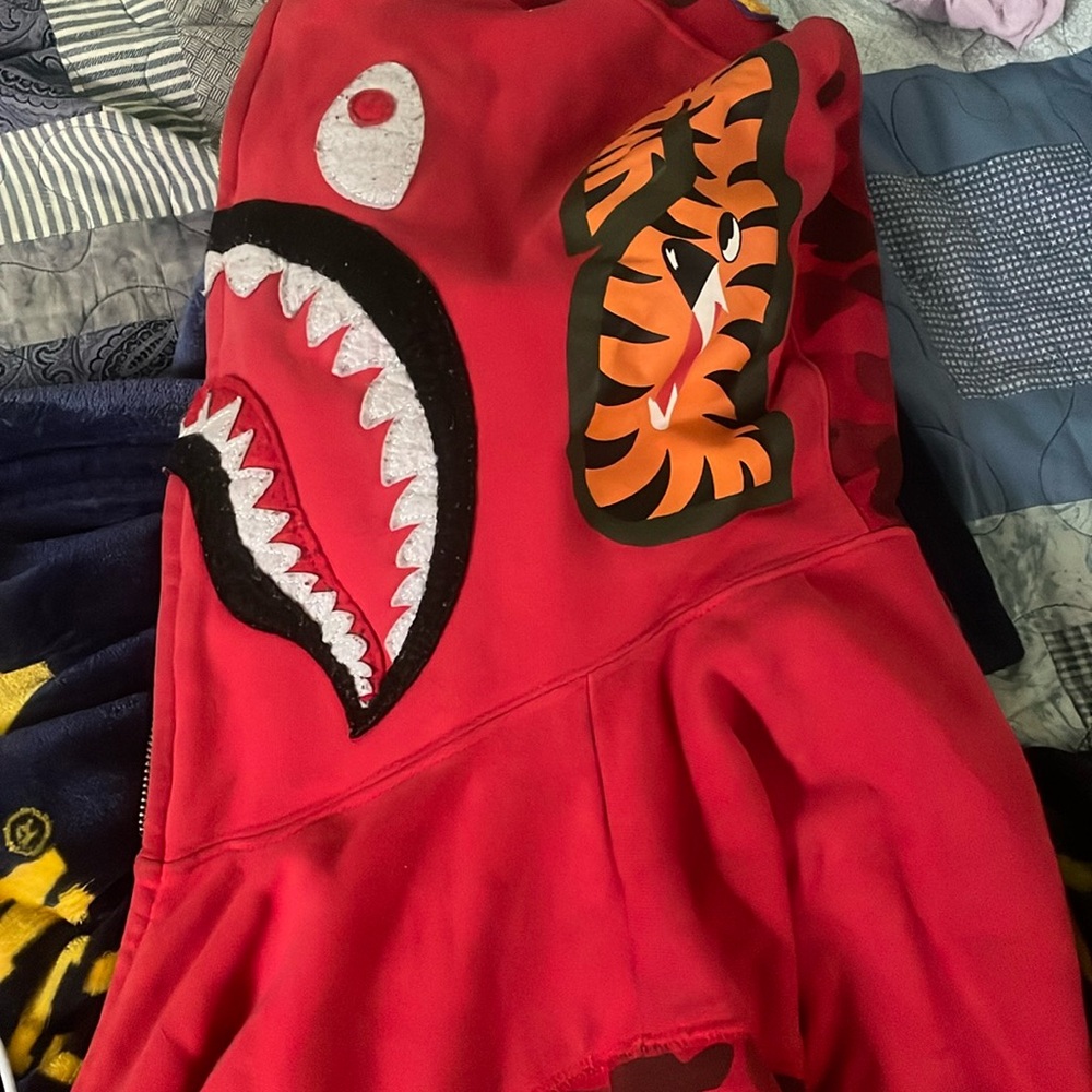 bape hoodie!